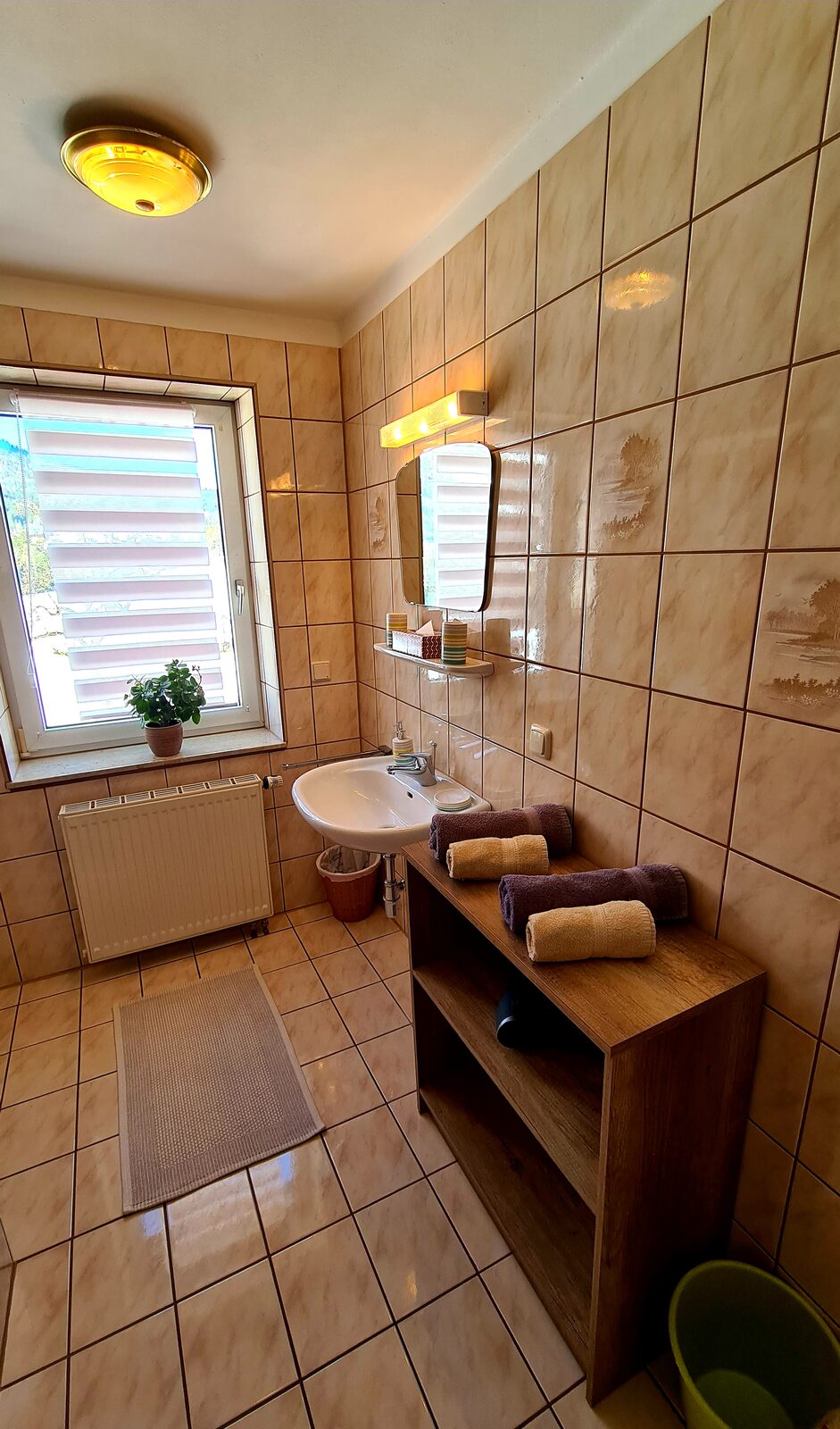 Badezimmer Apartment 1
